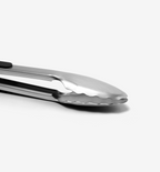 Stainless Steel Tongs - Black