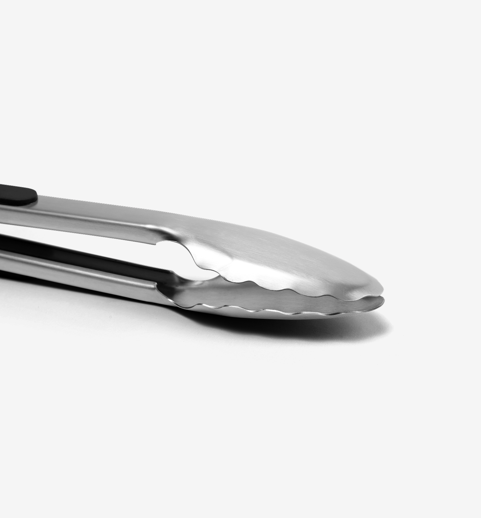 Stainless Steel Tongs - Black