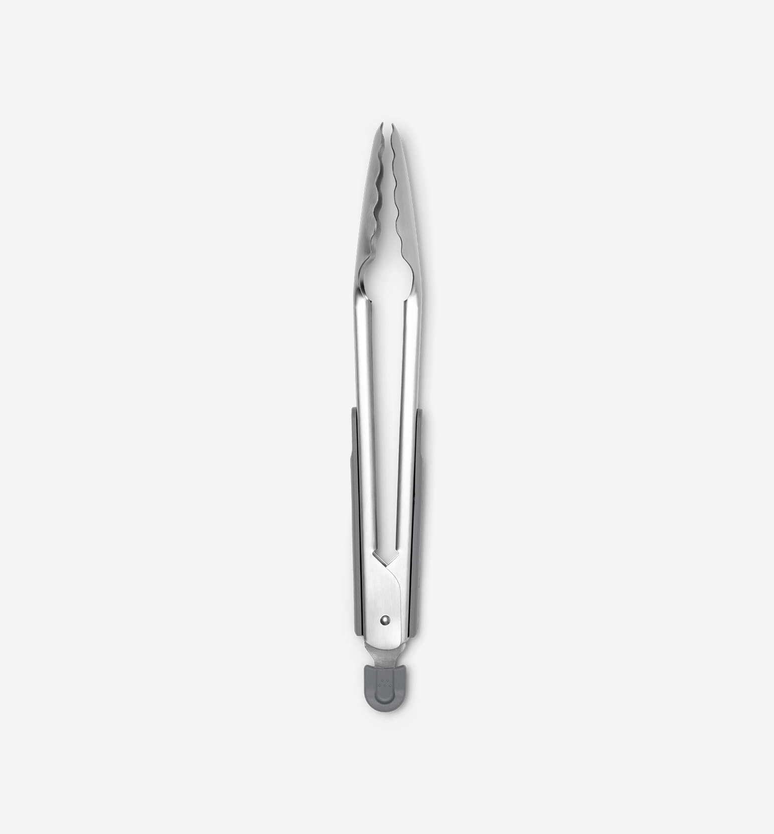Stainless Steel Tongs - Gray