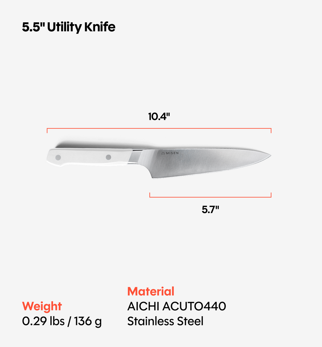 5.5" Utility Knife (ACUTO440) - White
