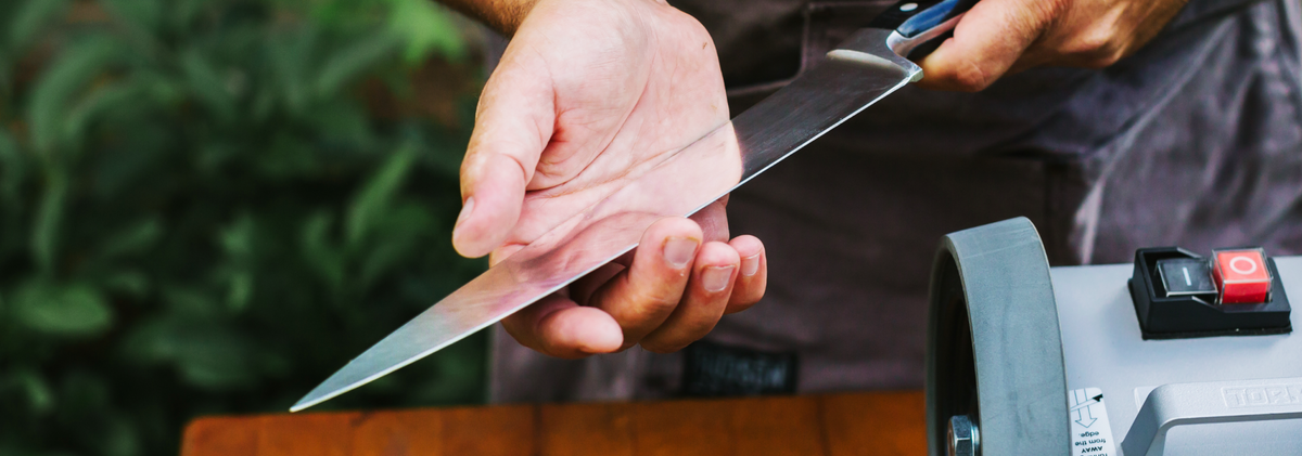 How to Sharpen a Knife with a Stone | Misen