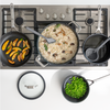 Utilizing the 12 PC Misen Nonstick Cookware Set to cook a full meal