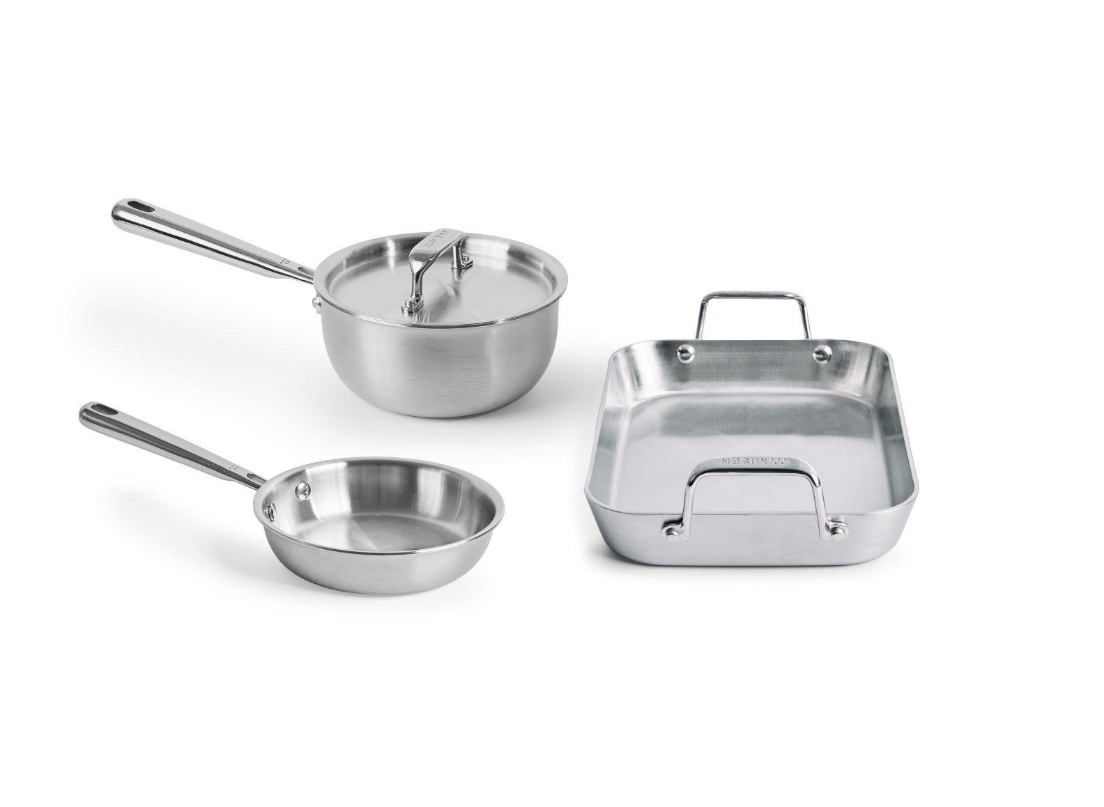 Misen Stainless Steel Mini Cookware Set