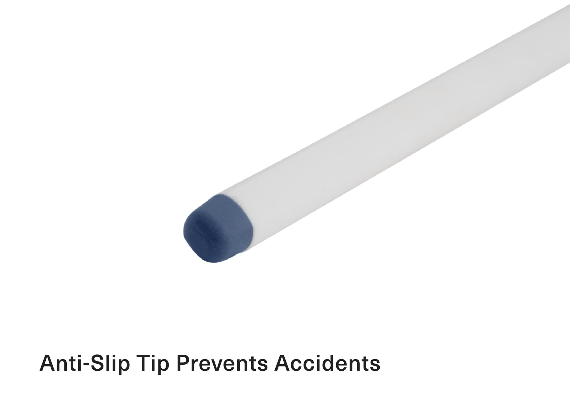 The anti-slip tip of the Misen Honing Rod is made of rubber for stability and to prevent accidents.