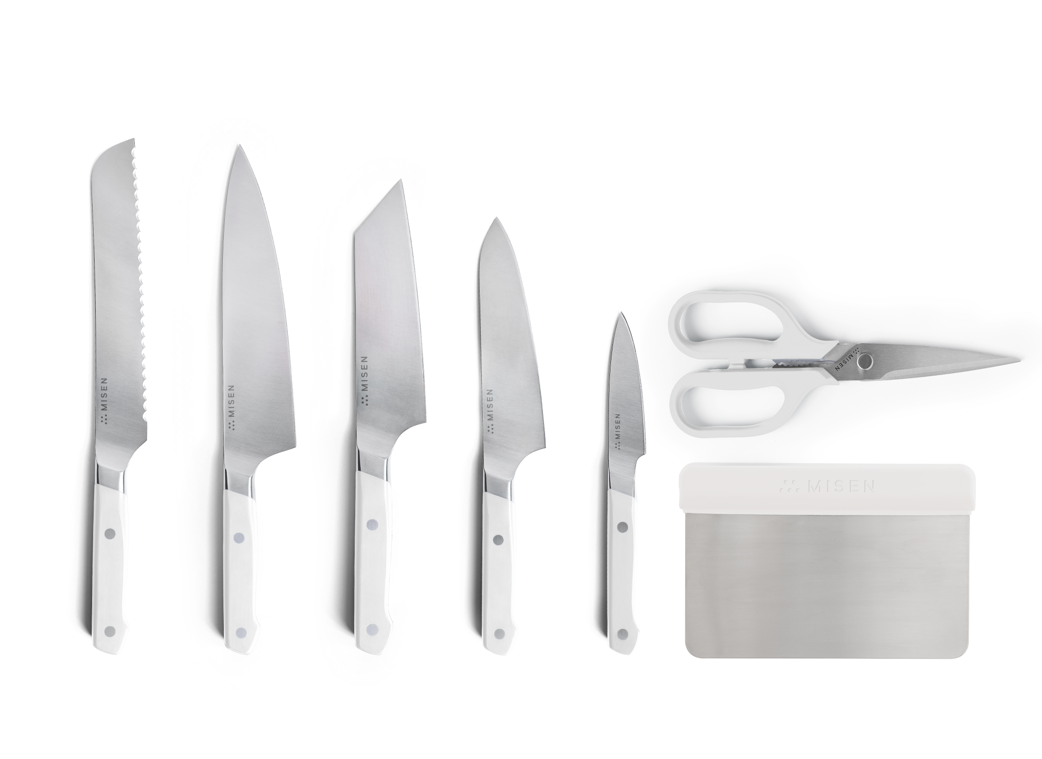Misen Knife Set - ACUTO440 - White