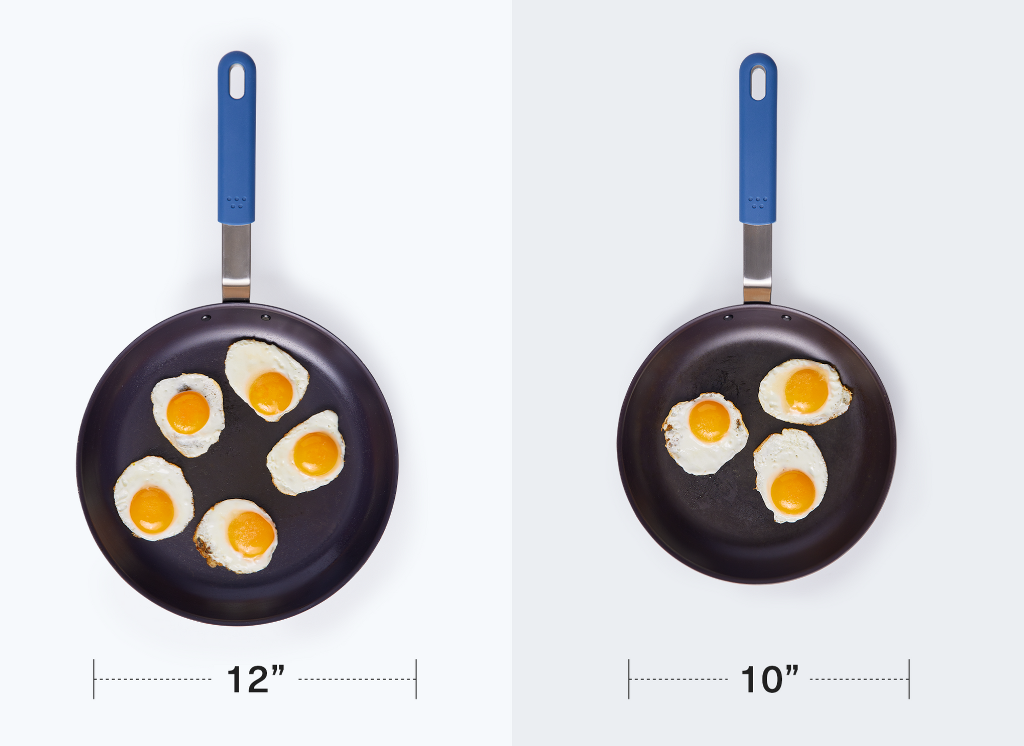 Misen | 2023 Best Pre-Seasoned Carbon Steel Pan | 10 inch | Carbon-Steel