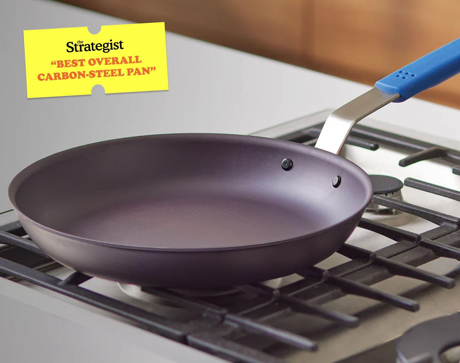 Pre-Seasoned Carbon Steel Frying Pan