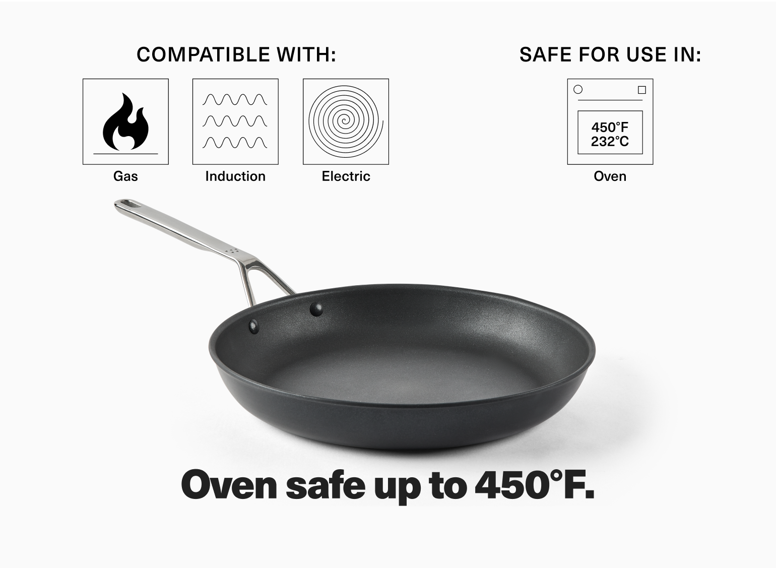 Oven safe non stick pan best sale