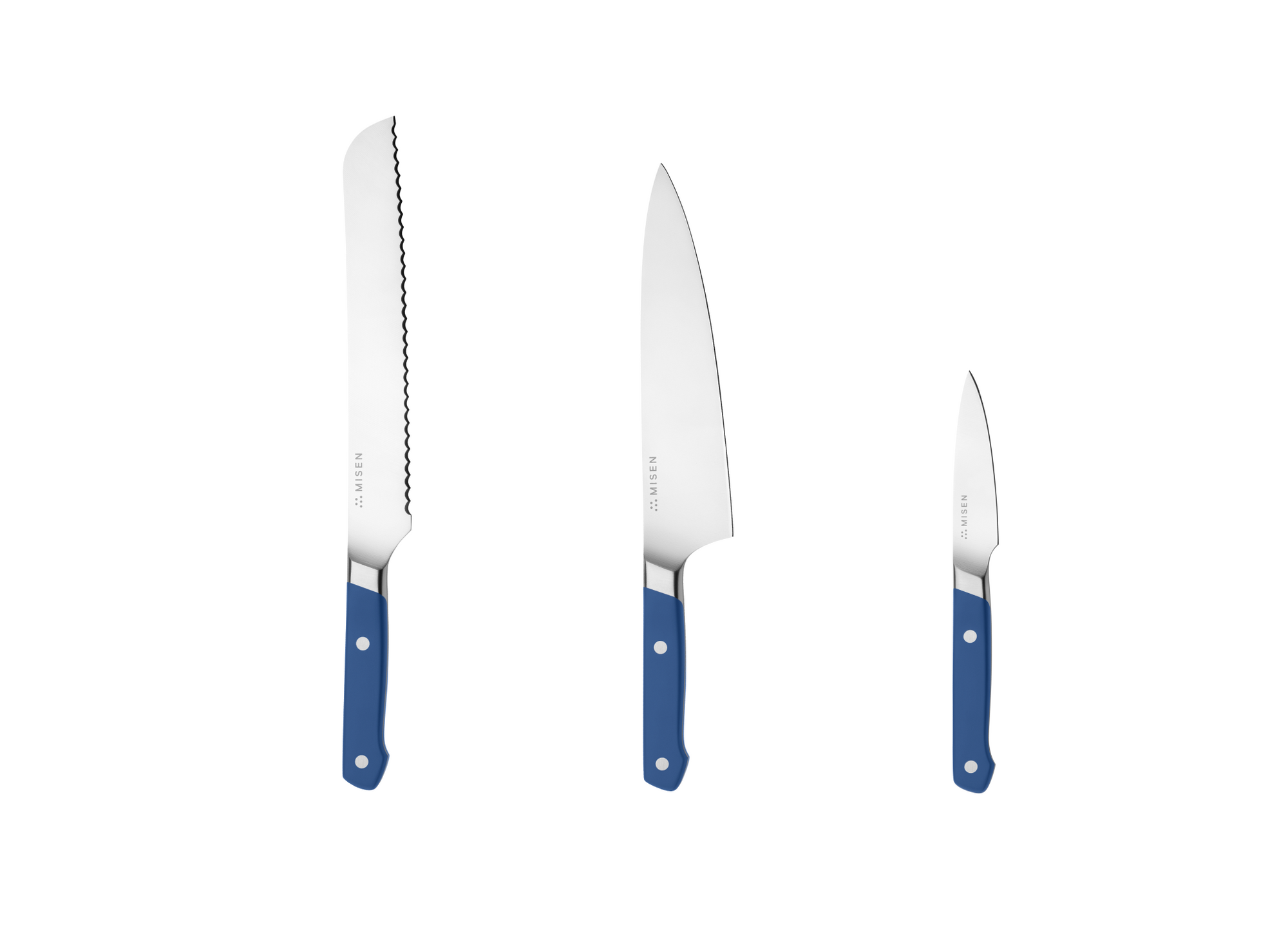 Misen | 2023 Best Knife Set - 2pc | Blue