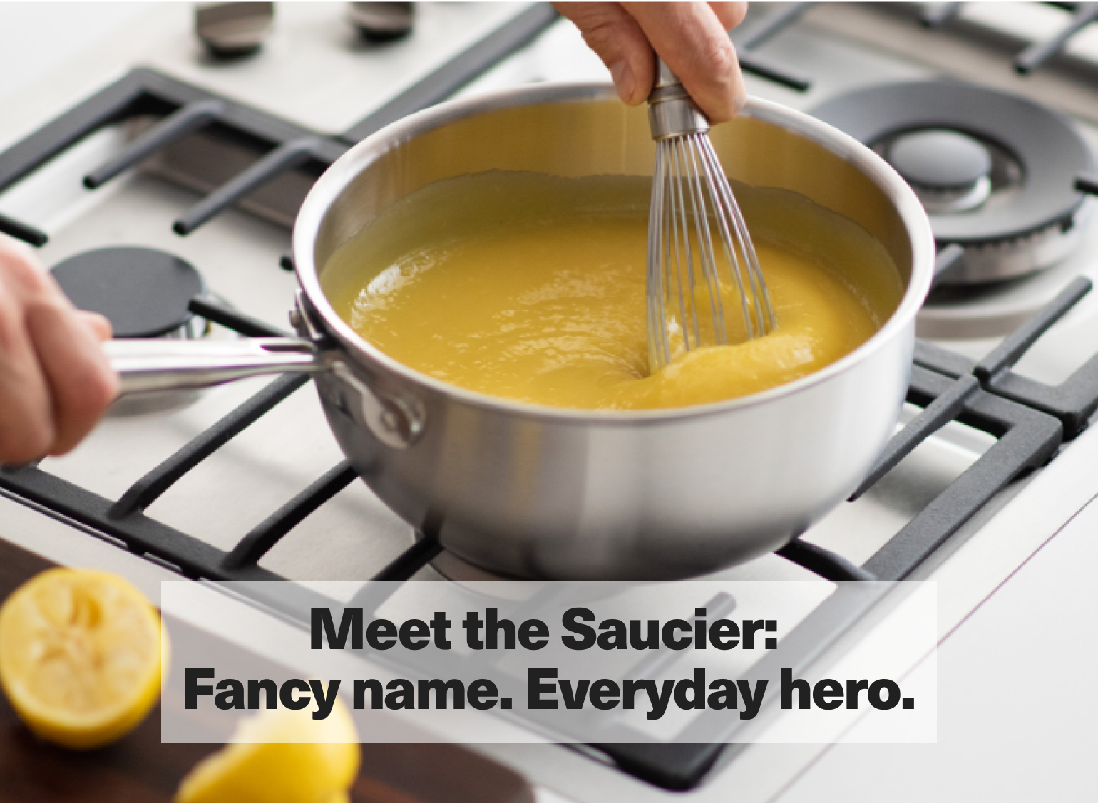 Meet the Misen Saucier: Fancy name. Everyday hero.