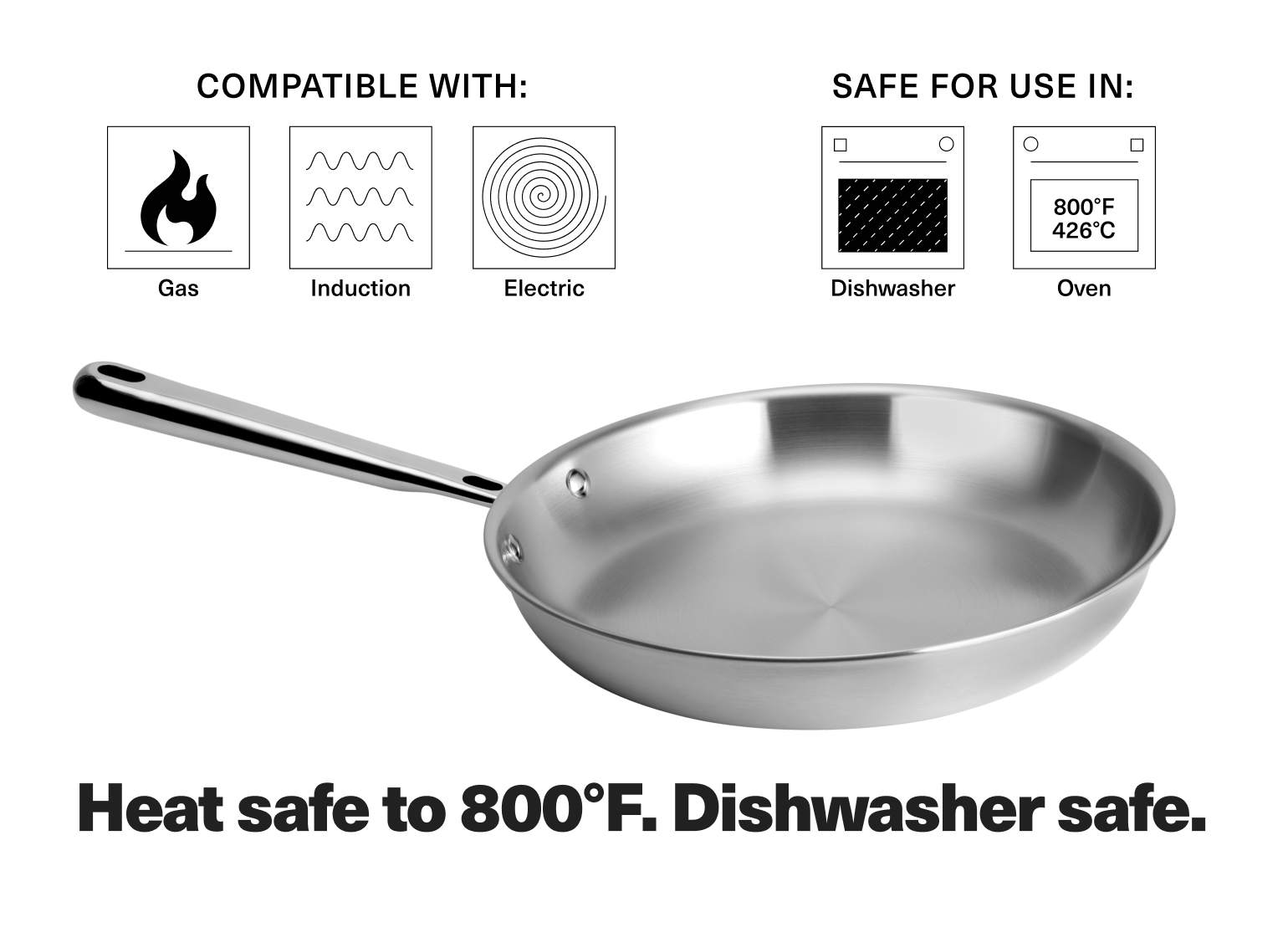 Stainless Steel Cookware Set - Thumbnail 2
