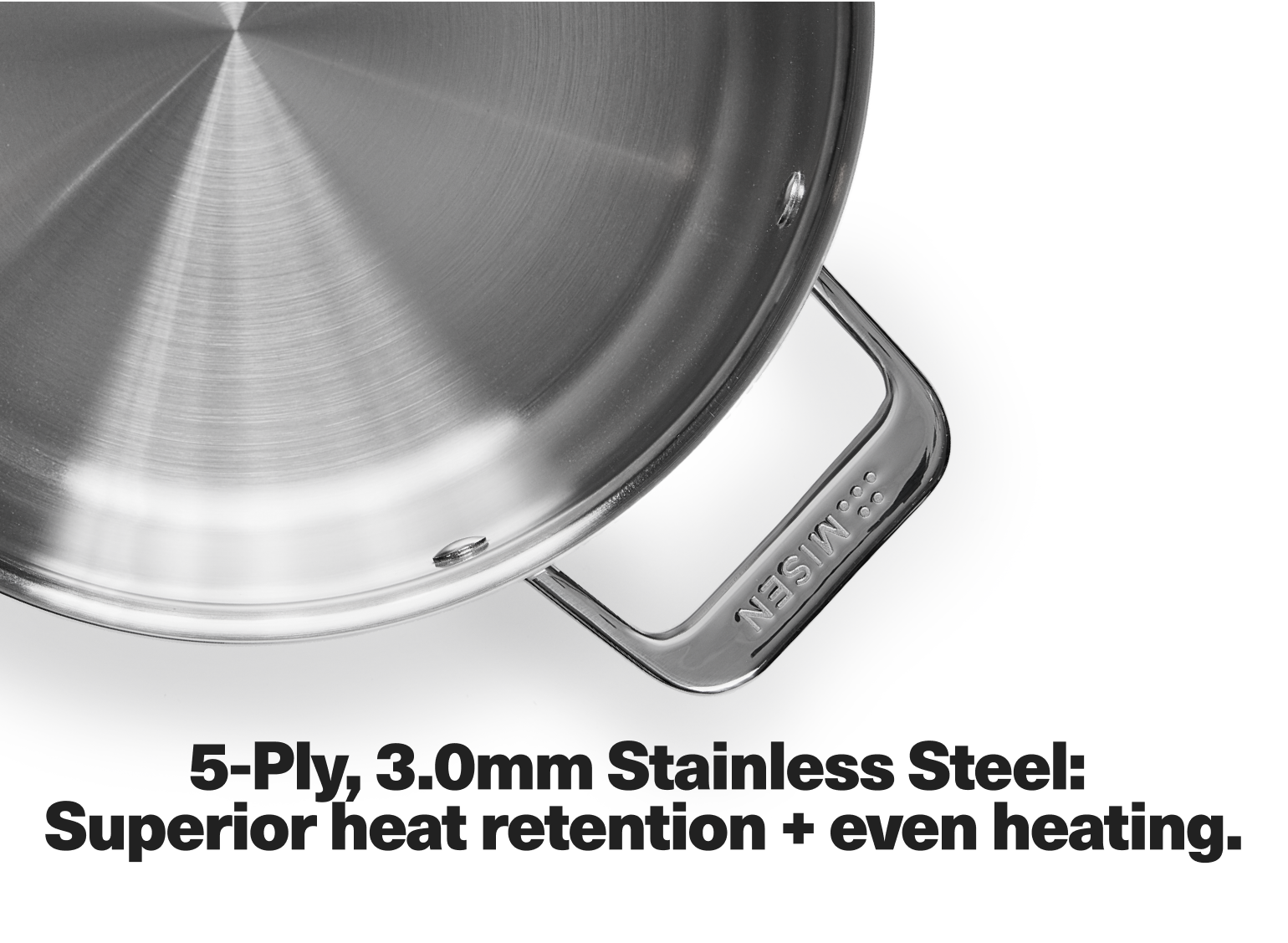 Stainless Steel Dutch Oven - 6.75 QT
