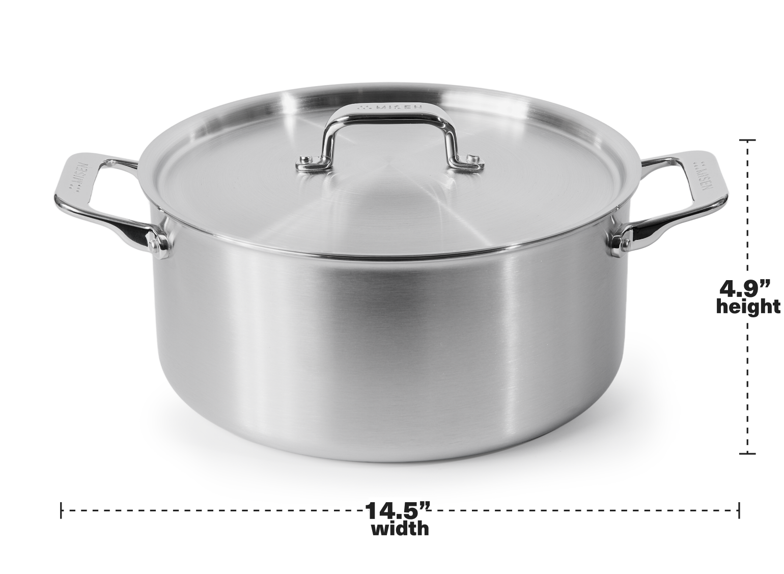 Stainless Steel Dutch Oven - 6.75 QT
