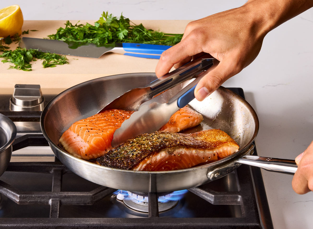 Stainless Steel Frying Pan