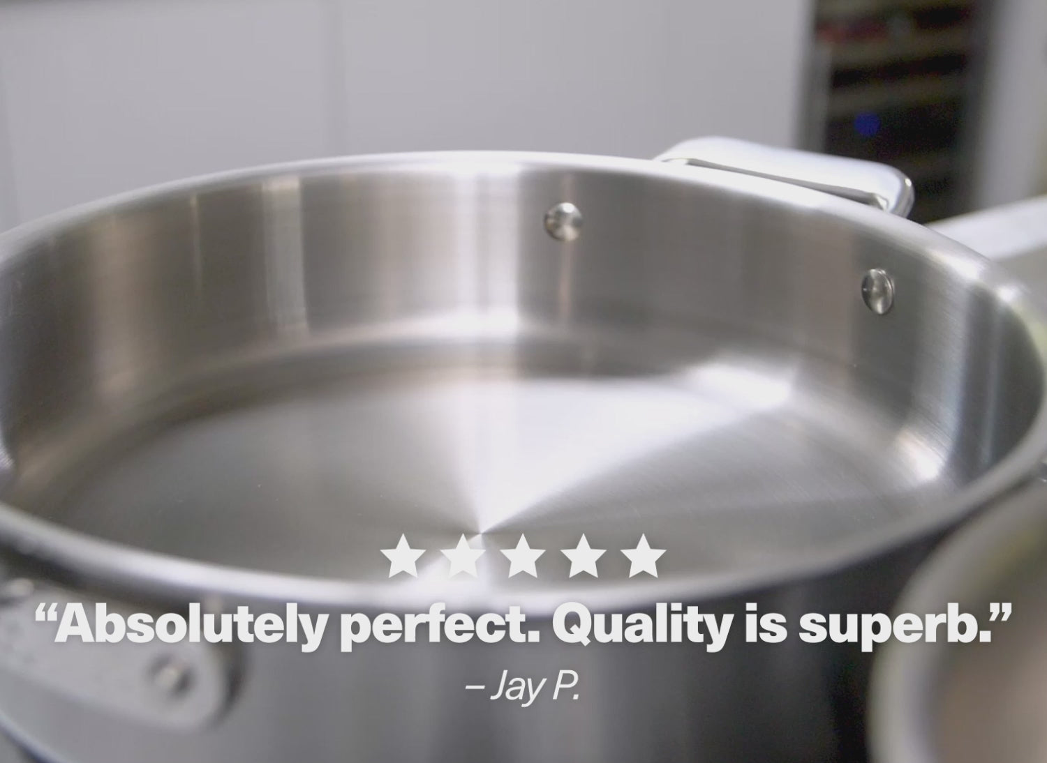 3 QT Stainless Steel Sauté