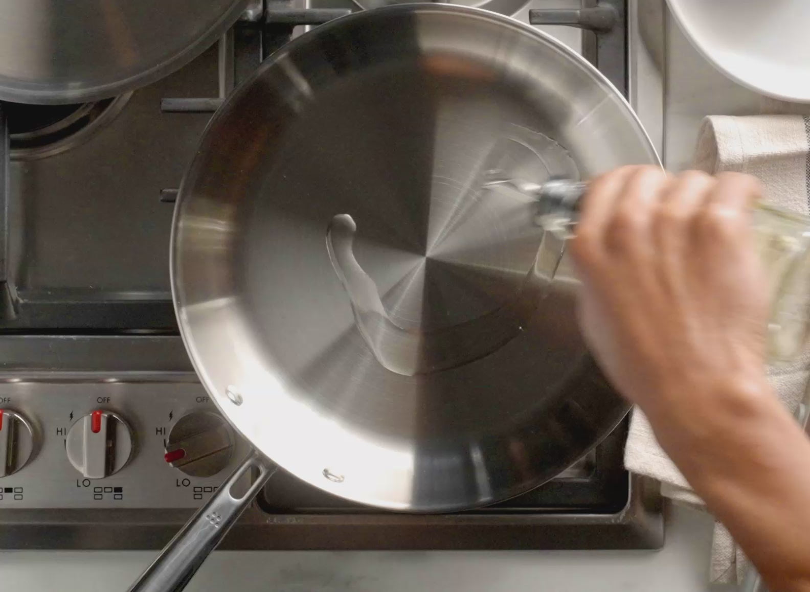 Stainless Steel Frying Pan