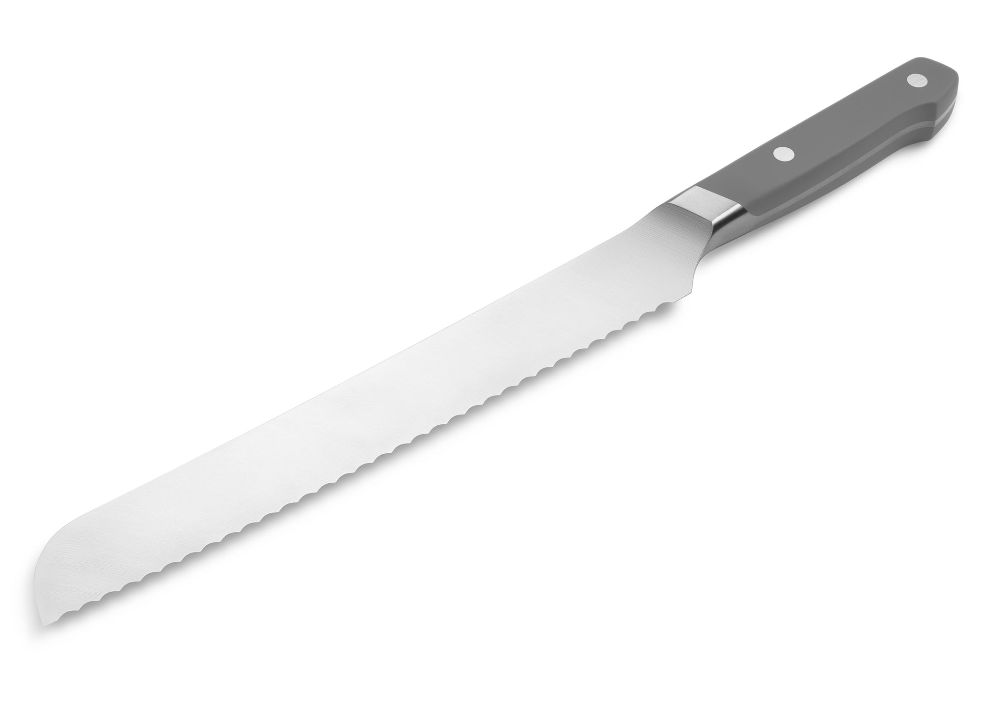 Misen MK-1033-2 Serrated Bread Knife, 9.5 Inch Bread Cutter, Blue