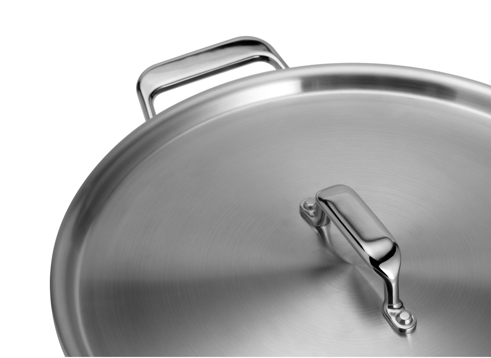 Misen 3 QT Stainless Steel Saucier Pan with Lid - 5-Ply Steel Sauce  Pan: Home & Kitchen